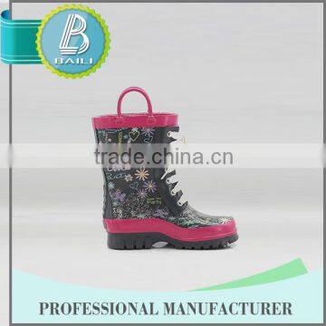 Famouse Brand Latest Design Men Fashion Rubber Rain Boots