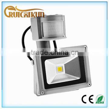 china online shopping ip65 10W led flood light with sensor