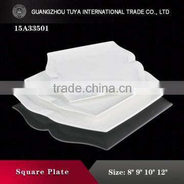 Wholesa, Fine Ceramic White Dinner plate for Restaurant