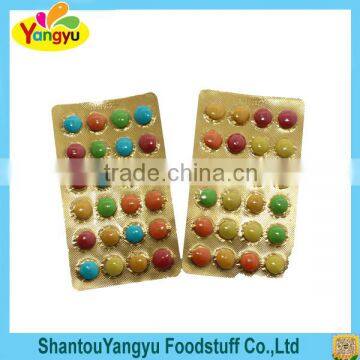 6 color chocolate bean crispy candy coated cocoo chocolate beans