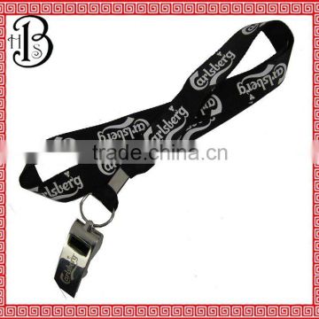 Whistle bottle opener lanyard