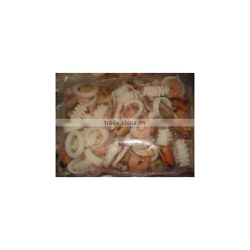 Frozen Seafood Mix Surimi With Mussel Squid Ring Tentacle Crab Stick photo-3