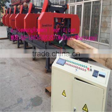 wood processing Multiple heads electric band sawmill machine