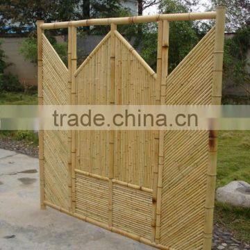 FD 16329 High Quality Backyard and Gate Bamboo Fence