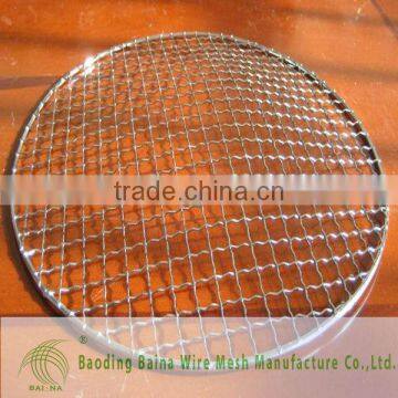 High Quality 304 Stainless Steel Barbecue Crimped Wire Mesh