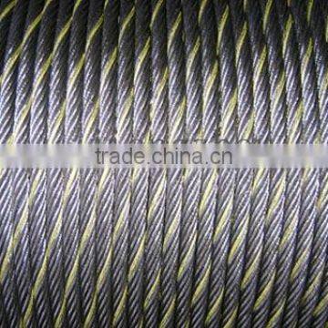 8X19S+FC STEEL WIRE ROPE FOR ELEVATOR