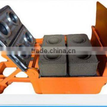 QMR2-40 cheap hand press manual interlocking brick block machines for Africa