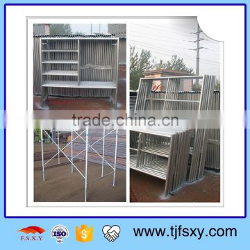 Built Strong and Tough Galvanized Metallic Ladder Scaffolding