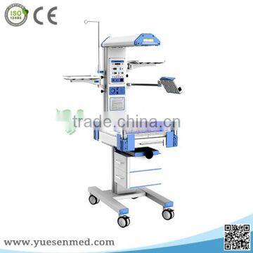 High performance reasonable price mobile hospital medical infant radiant warmer