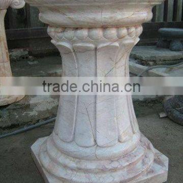 Marble Pedestal Carving