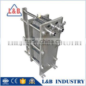 China Stainless steel industrial heat plate exchanger (20m3/h-2300m3/h)