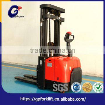 Alibaba export low price high efficient industrial handling vehicles full electric stacker