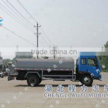 China FAW 4X2 water tank truck,sprinkling truck,4x4 water truck