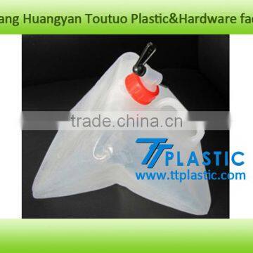 Plastic BPA Free Collapsible Water Bag for Outdoor Sports photo-4