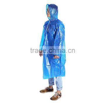 Outdoor Adult Waterproof Portable Climbing Hiking Thickened Disposable Raincoat Poncho Travel Kit photo-2