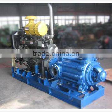 High flow rate Farm irrigation pump with diesel engine