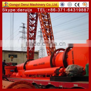 Derui rotary drum dryer machine for drying leaves