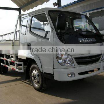 Diesel 3 Ton Flat Truck With Turbo Charger photo-2