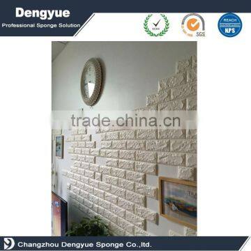 Environmental protection pe foam wall sticker non-toxic odor-free easy to install pe foam wall sticker soundproof