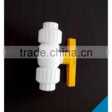 Good Price Ppr Plastic Double Union Plastic Ball Valve photo-2