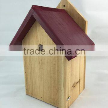 Selling Garden Wild Outdoor Wooden Bird House for Manufacturer Wholesale photo-3