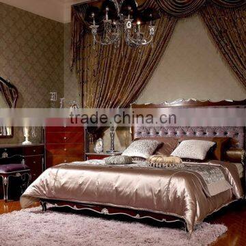 Luxury European Sytle Wooden Bed (1.8M) photo-6