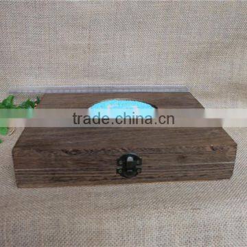 2015 Factory Price Square Antique Packing Wooden Box Wholesale photo-5