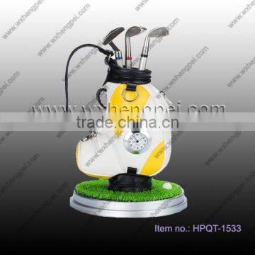 Golf larry delicacy pen vase