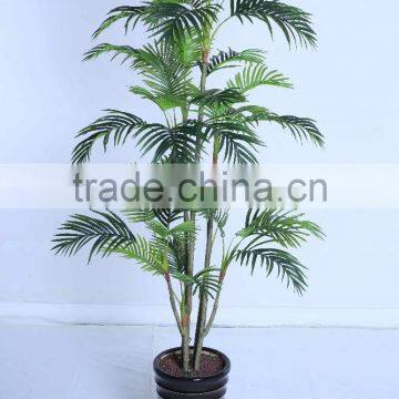 SJ00356 Artificial Indoor Bonsai Foliage Areca Palm Plant Tree photo-6