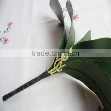 SJ013831Real Touch Artificial Leaf/orchid Leaf for Flower Make Up/phalaenopsis Leaves photo-6
