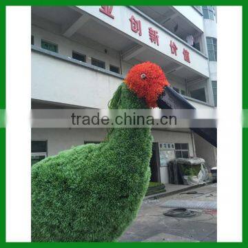 Artificial Bird Green Sculpture photo-3