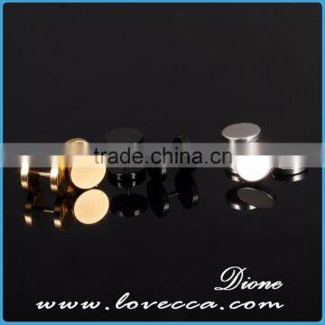 Newest Silver,black,gold Barbell Earrings Stainless Steel Jewelry for Men photo-3