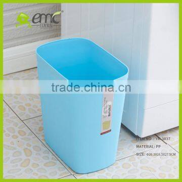 Plastic Dust Bin for Indoor Places, PP Rubbish Bin for Household, Plastic Rectangle Rubbish Bin photo-4
