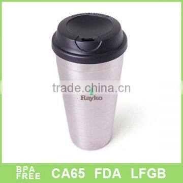 Stainless steel BPA free coffee travel mug