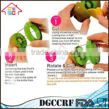 NBRSC TOP & HOT SELL Green Kiwi Fruit Cut Digging Core Twister Slicer Kitchen Peeler Tool Cutter Device for Fruit Salad photo-6