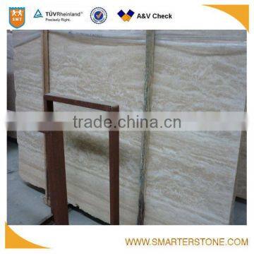 Cream Travertine Slab Yellow Travertine Marble