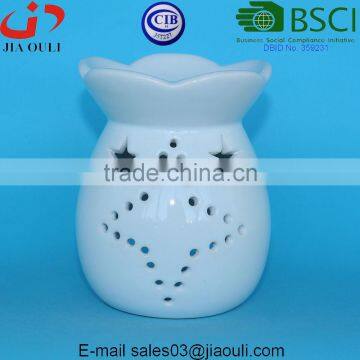 Popular Sales White Essential Oil Ceramic Burner Aroma Diffuser photo-3
