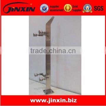 Customized With Novel Arm Upright Stainless Steel Post