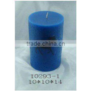 Votive pillar candle wax