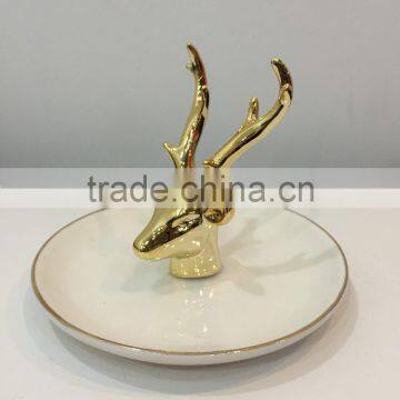 New Style Ceramic Jewelry Display Ring Holders