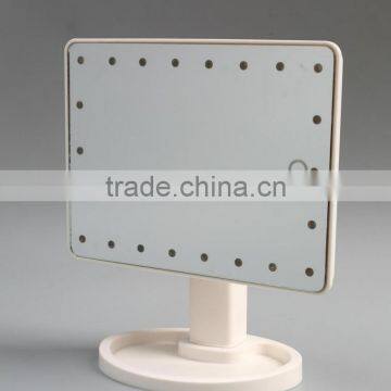 Touch Screen Desktop 22 LEDs Makeup Lighted Mirror Vanity, Mirror With Lights photo-2