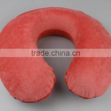 Velvet Cover Personalized Travel Neck Pillow photo-2