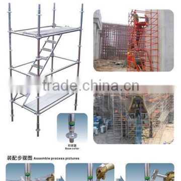 High Quality Q345 Metal Standard Galvanized System Scaffolding Ringlock