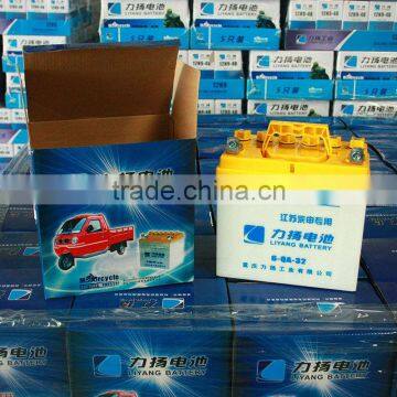 Three Wheel Motorcycle Battery 6-MQA-28,12V28Ah Three Wheel Bike Battery photo-2