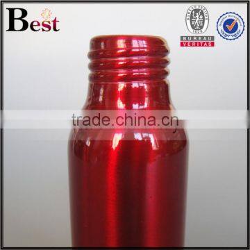 60ml Painting Red Aluminum Decorative Metal Containers With Cosmetic Sprayer photo-4