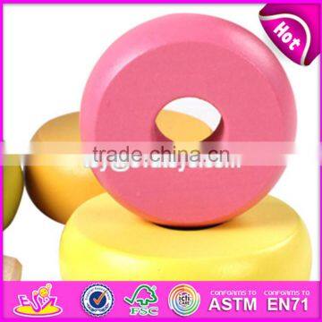 Best Educational Stacking Rainbow Tower Wooden Stack Game for Toddlers W13D117 photo-5