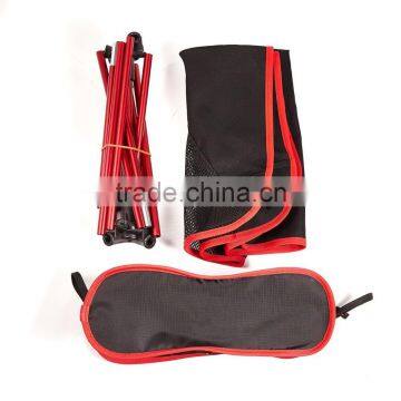 High Density Fabric Aluminum Foldable Camping Chair, Folding Beach Chair photo-3