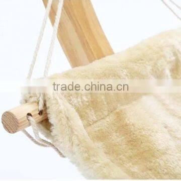 Cat Hammock With Wooden Frame /Wooden Hammock With Canopy