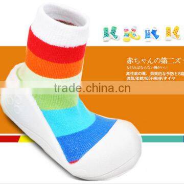 New Trend of Baby Socks Shoes Baby Toddler Shoes Slip Model Softy Walking Sock Shoes photo-2