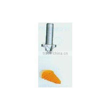 Tungsten carbide router bit--single piece with corner round (0774)